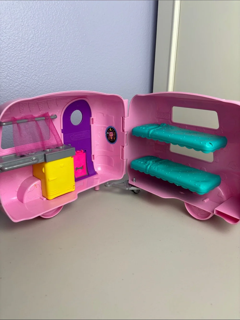 Pink & Purple Play Camper Toy for Kids